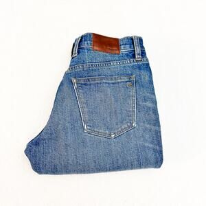 Madewell Slim Boyjean Raw Hem Denim Jeans Size 25